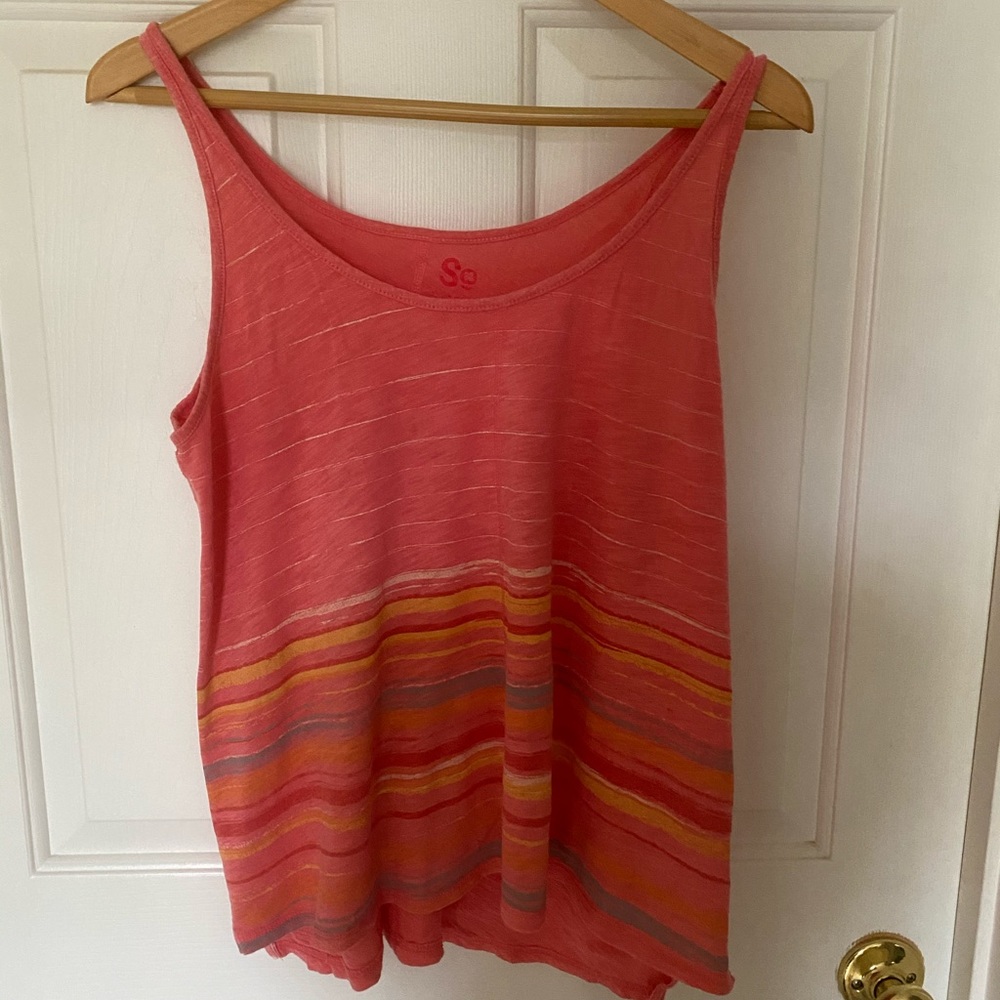 SO Pink Sunset Tank